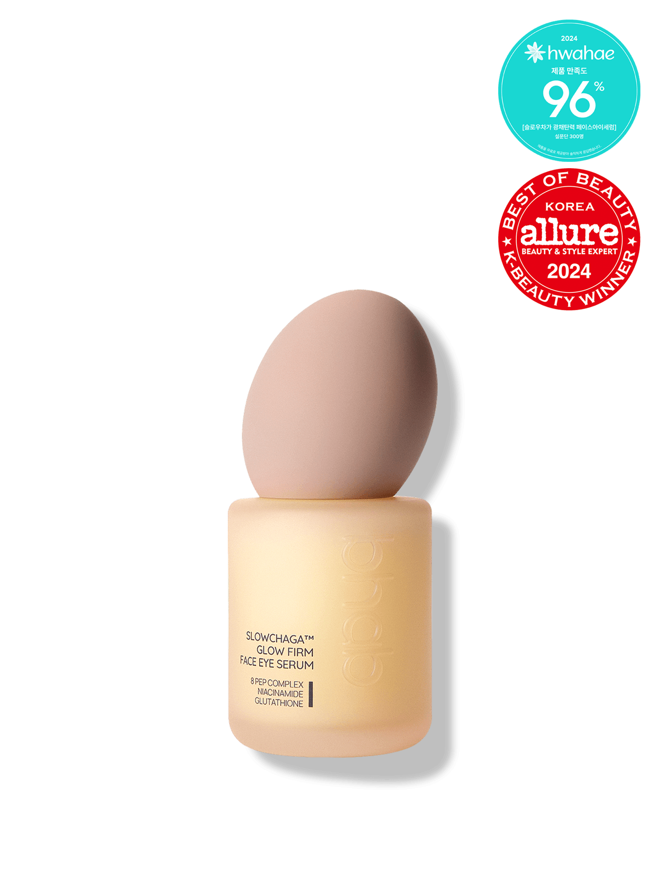 Slow Chaga Glow Firming Face Eye Serum